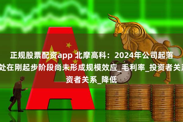 正规股票配资app 北摩高科：2024年公司起落架业务处在刚起步阶段尚未形成规模效应_毛利率_投资者关系_降低